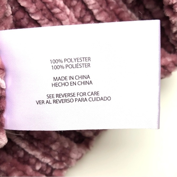 Orvis Chenille Long Chunky Knit Sweater Rose Pink - Picture 13 of 14